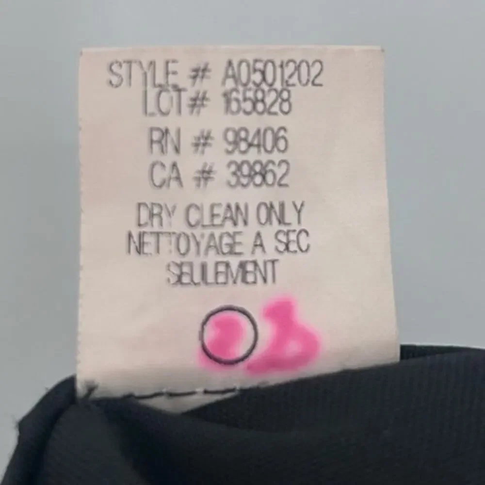 Theory Black Wool Blend Slim Ankle Cropped Dress Pants Size 2 Classic Capsule - Picture 8 of 11